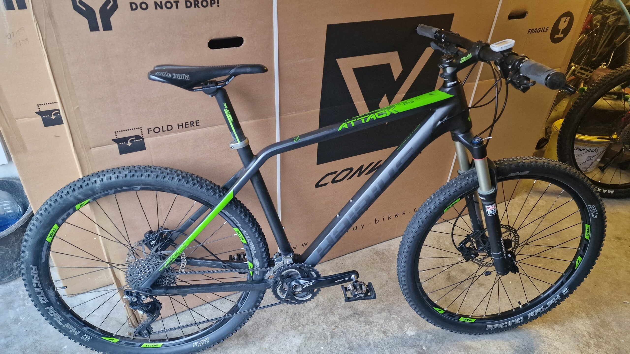 27,5 Haibike Carbon MTB,mit XT Ausstattung